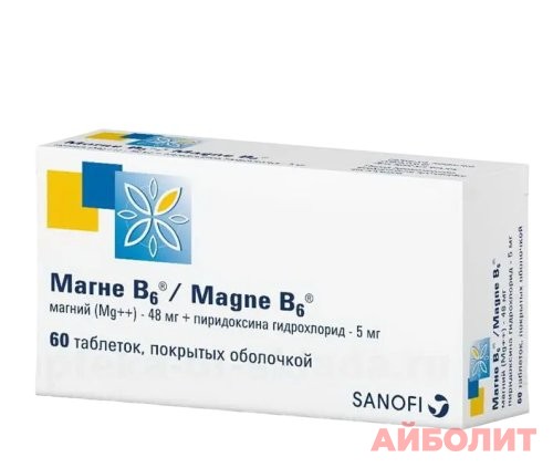МАГНЕ-В6 60 табл.