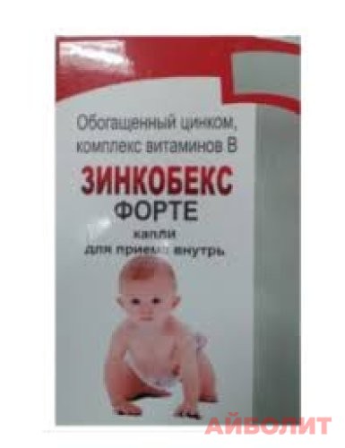 ЗИНКОБЕКС ФОРТЕ КАПЛИ ОРАЛ. 30мл