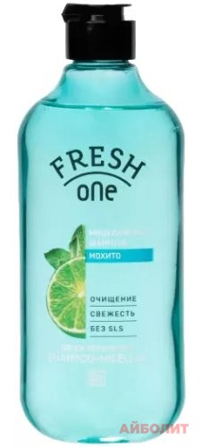 ШАМПУНЬ FRESH ONE ГЛУБОКО ОЧИЩАЮЩИЙ МОХИТО 400мл