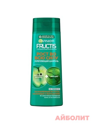 ШАМПУНЬ GARNIER FRUCTIS ДЛИНА И СИЛА 250мл