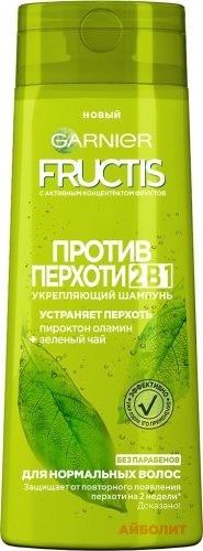ШАМПУНЬ GARNIER FRUCTIS ПРОТИВ ПЕРХОТИ 250мл