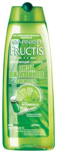 ШАМПУНЬ GARNIER FRUCTIS СИЛА ВИТАМИНОВ СВЕЖЕСТЬ 250мл