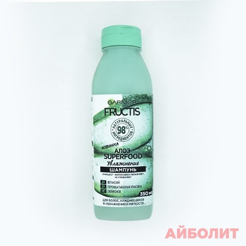 ШАМПУНЬ GARNIER FRUCTIS АЛОЭ 350мл