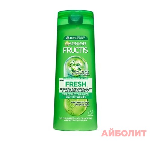 ШАМПУНЬ GARNIER FRUCTIS СВЕЖЕСТЬ 400мл