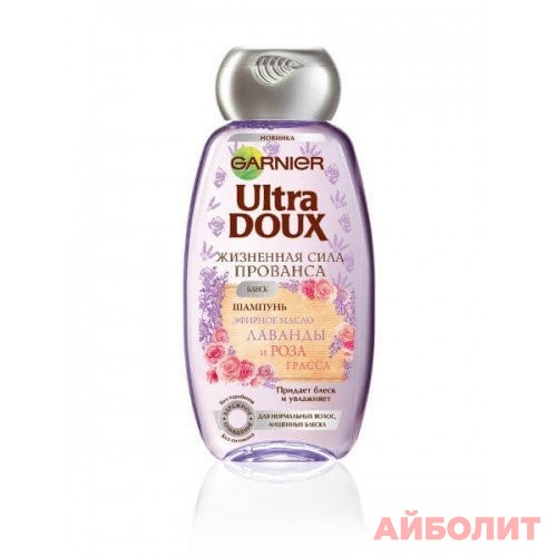 ШАМПУНЬ GARNIER ULTRA DOUX ЖИЗН СИЛА ПРОВАНСА 200мл