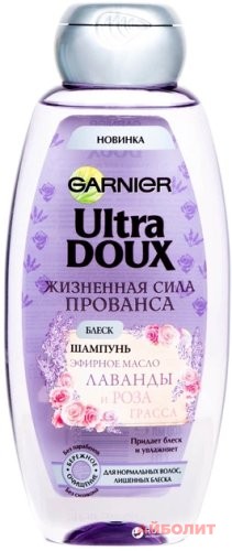 ШАМПУНЬ GARNIER ULTRA DOUX ЖИЗН СИЛА ПРОВАНСА (ЛАВАНДА) 200мл