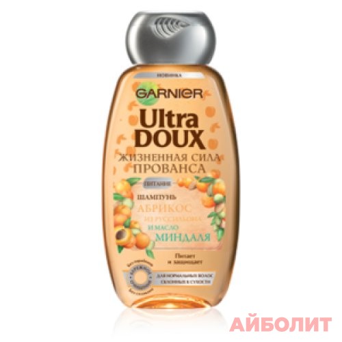 ШАМПУНЬ GARNIER ULTRA DOUX ЖИЗН СИЛА ПРОВАНСА (АБРИКОС) 400мл