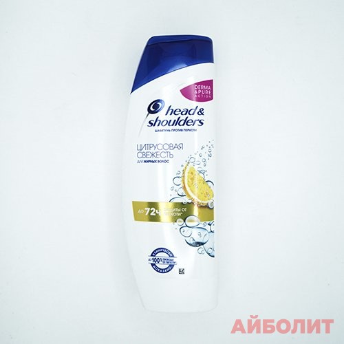 ШАМПУНЬ H/S ЦИТРУСОВАЯ СВЕЖЕСТЬ Д/ЖИРНЫХ ВОЛОС 200мл