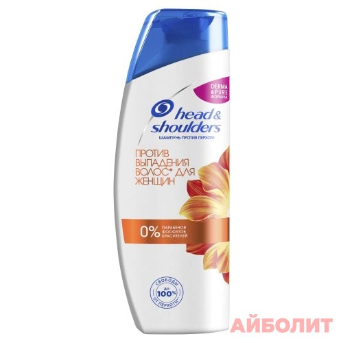 ШАМПУНЬ H/S П/В ВЫПАДЕНИЯ ВОЛОС Д/ЖЕНЩИН 400мл