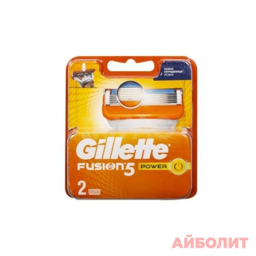 КАССЕТЫ GILLETE FUSION Д/БР 2шт