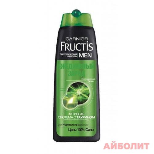ШАМПУНЬ GARNIER FRUCTIS MEN ЕЖЕДНЕВН ЗАРЯД С ЭКСТР БАМБУКА 250мл