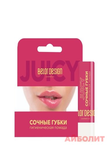 ПОМАДА Д/ГУБ СОЧНЫЕ ГУБКИ 4,0г