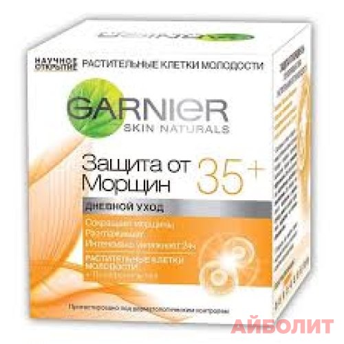 КРЕМ GARNIER ДНЕВНОЙ ЗАЩИТА ОТ МОРЩИН ОТ 35 ЛЕТ 50мл