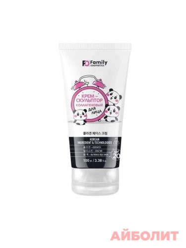 КРЕМ ДЛЯ ЛИЦА FAMILY COSMETICS Коллагеновый крем-скульптор 100мл