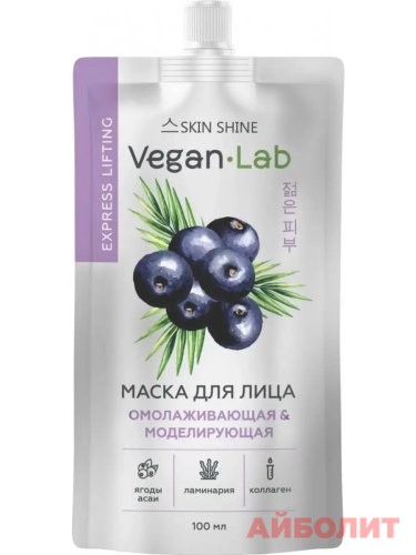 МАСКА ДЛЯ ЛИЦА ""SKIN SHINE VL"" ОМОЛАЖИВАЮЩАЯ 100мл