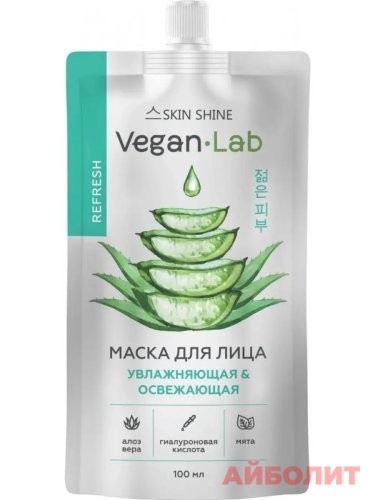 МАСКА ДЛЯ ЛИЦА ""SKIN SHINE VL"" ОСВЕЖАЮЩАЯ 100мл