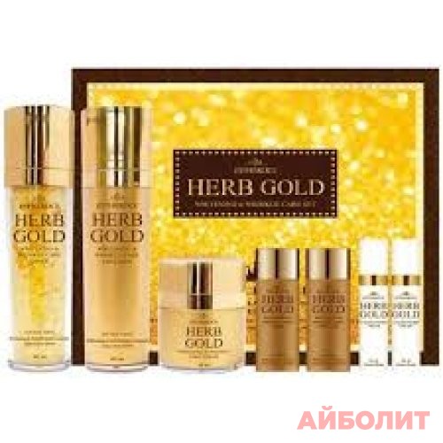 КОСМЕТИКА КОРЕЯ DEOPROCE НАБОР HERB GOLD 3 SET