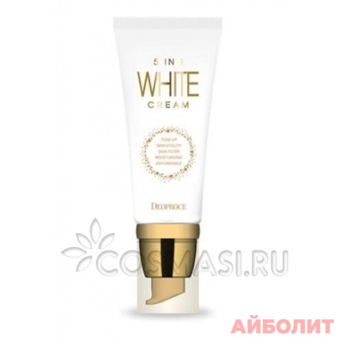 КОСМЕТИКА КОРЕЯ DEOPROCE WHITE CREAM 5В1 50гр 1476A