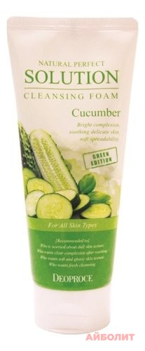 КОСМЕТИКА КОРЕЯ DEOPROCE ПЕНКА ДЛЯ ЛИЦА CUCUMBER 170мл