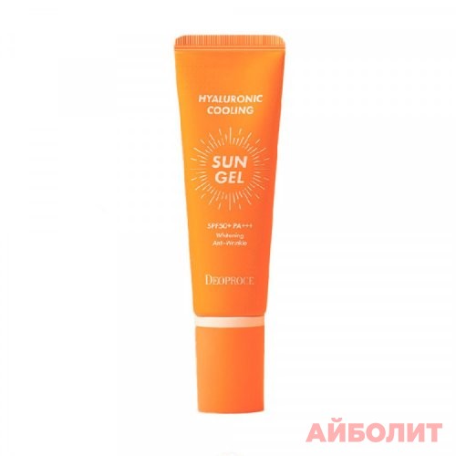 КОСМЕТИКА КОРЕЯ DEOPROCE КРЕМ HYALURONIC COOLING SUN GEL SPF50+/PA 30мл