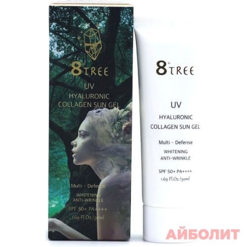 КОСМЕТИКА КОРЕЯ КРЕМ Д/ЛИЦА 8TREE КОЛЛАГЕН SPF 50+ 20мл
