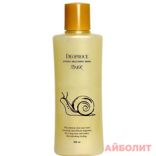 КОСМЕТИКА КОРЕЯ DEOPROCE ТОНЕР УЛИТКА 1364B 380мл