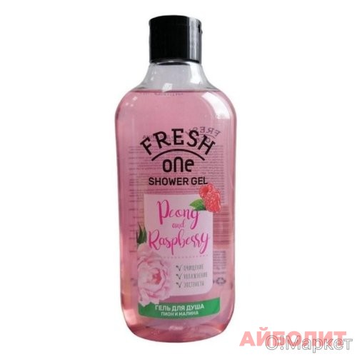 ГЕЛЬ Д/ДУША FRESH ONE ПИОН И МАЛИНА 400мл