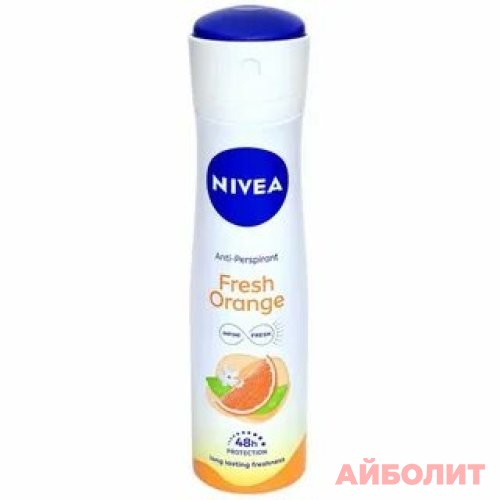 АНТИПЕРСПИРАНТ NIVEA СВЕЖИЙ АПЕЛЬСИН 150мл
