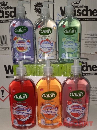 ЖИДКОЕ МЫЛО DALAN МИЦ.ВОДА И ПИТАЯ 400мл