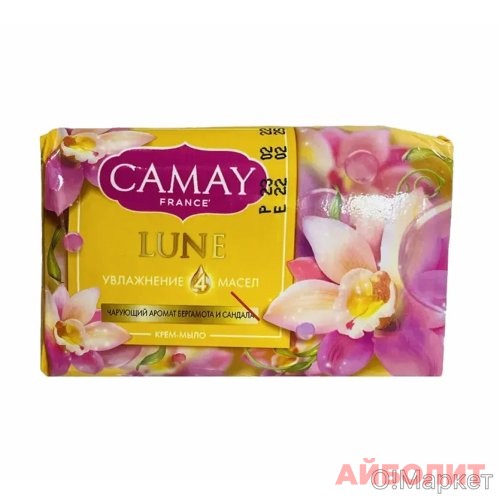 МЫЛО CAMAY LUNE БЕРГАМОТА И САНДАЛА 85гр