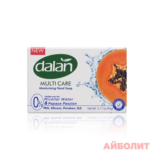 МЫЛО ТУАЛЕТНОЕ DALAN MILK PAPAYA 90гр