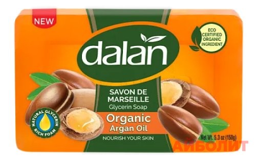 МЫЛО ТУАЛЕТНОЕ DALAN M-GLYCERINE Organic Argan 150гр