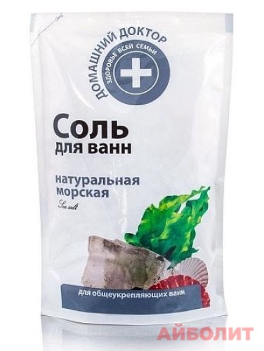 СОЛЬ МОРСКАЯ Д/ВАНН МИНЕРАЛЬНАЯ 500гр Д/ПОХУДЕНИЯ