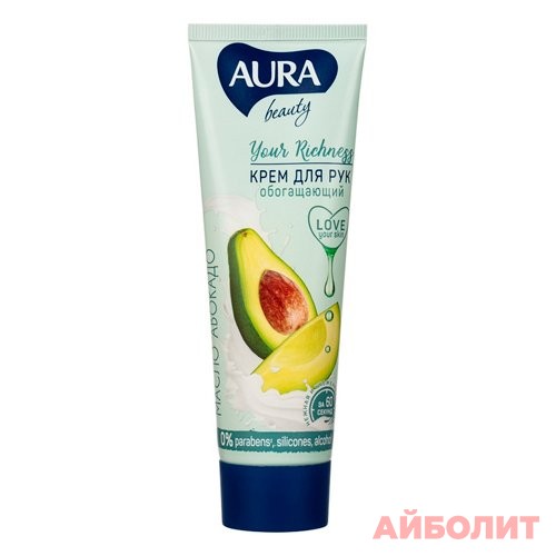 КРЕМ ДЛЯ РУК AURA BEAUTY ОБОГАЩАЮЩИЙ 75мл