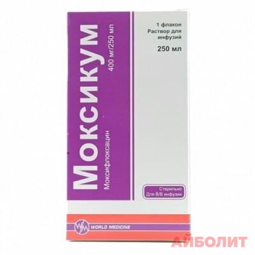 МОКСИКУМ Р/Р ИН 400мг 250мл