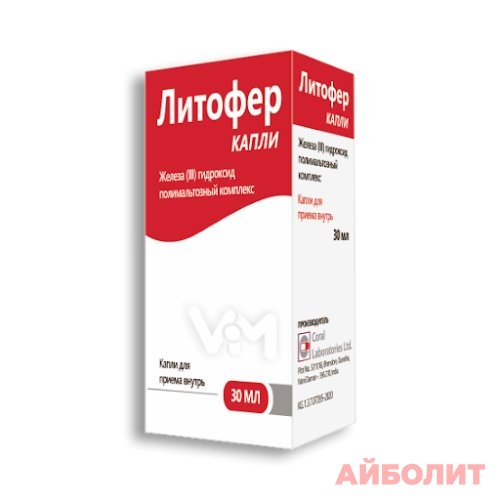 ЛИТОФЕР КАПЛИ 30мл
