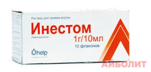 ИНЕСТОМ Р/Р ПИТЬЕВОЙ 1ГР/10мл 10шт.