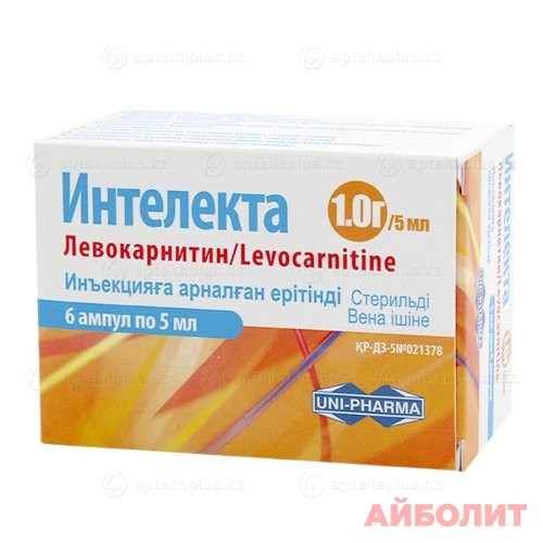 ИНТЕЛЕКТА 1г/5мл 6шт.