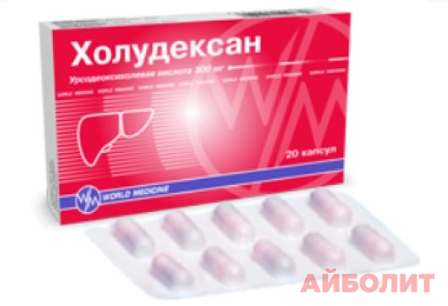 ХОЛУДЕКСАН 300мг 20 капс.