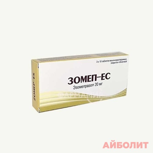 ЗОМЕП-ЕС 20мг 30 табл.