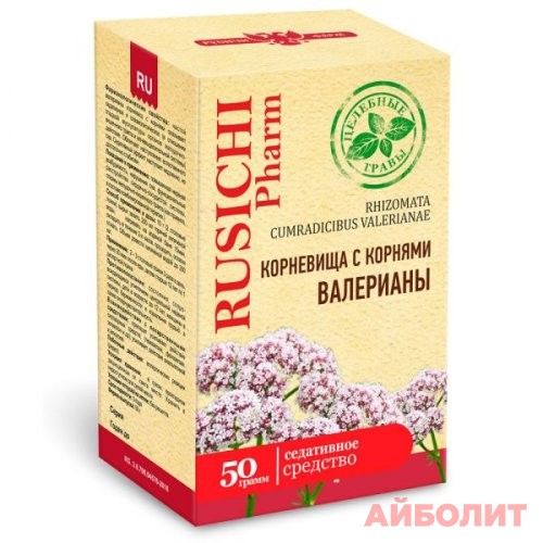 ВАЛЕРИАНЫ КОРНИ 50гр 