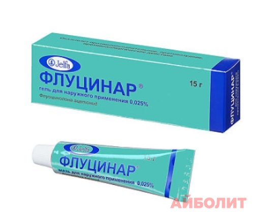 ФЛУЦИНАР МАЗЬ 0,025 % 15 г