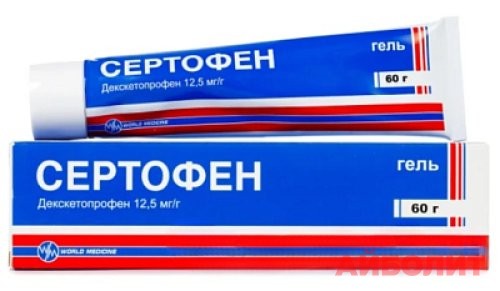 СЕРТОФЕН ГЕЛЬ 1,25% 60мл