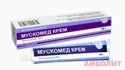МУСКОМЕД крем 0,25%30гр