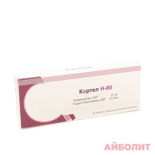 КОРТЕЛ H-80 80мг 30 табл.
