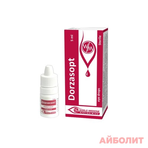 ДОРЗАСОПТ ГЛАЗНЫЕ КАПЛИ 5мл