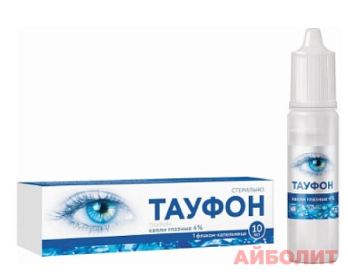 ТАУФОН ГЛ.КАПЛИ 4% 10мл(Фармак)
