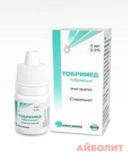 ТОБРИМЕД ГЛ КАПЛИ 0,3% 5МЛ