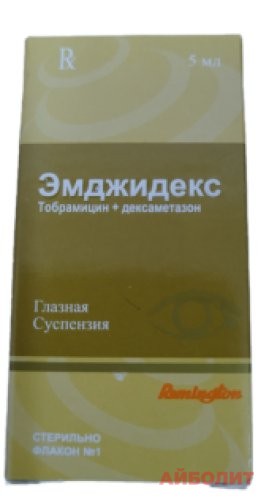 ЭМДЖИДЕКС ГЛАЗ. СУСПЕНЗИЯ 5МЛ №1