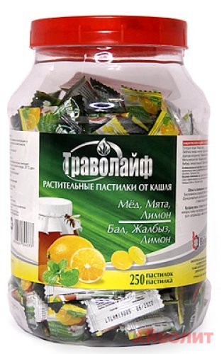 ТРАВОЛАЙФ ПАСТИЛКИ №250 (НДС)